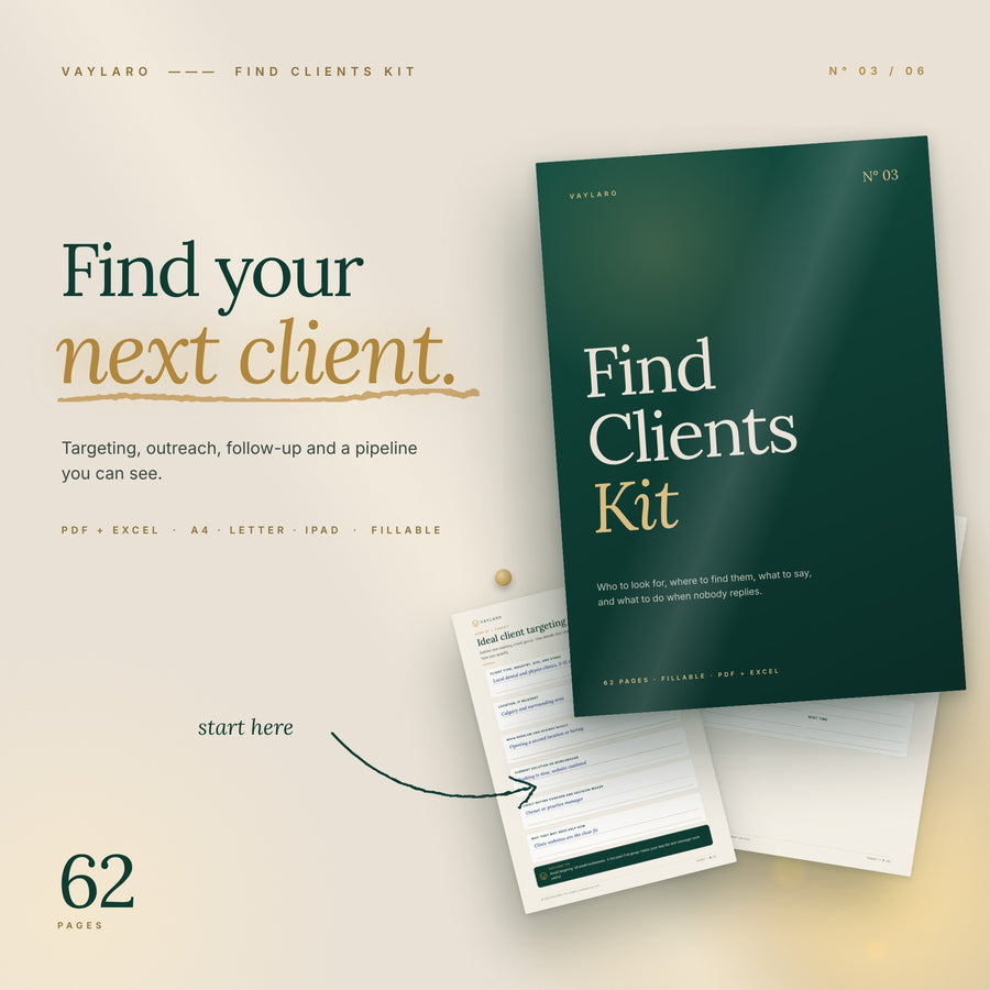 Find Clients Kit – cover