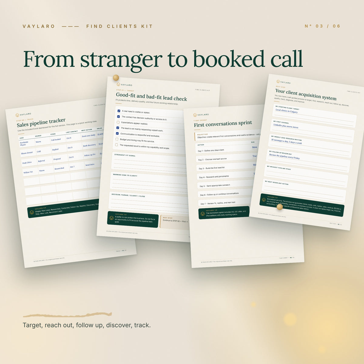 Find Clients Kit – stranger to booked call